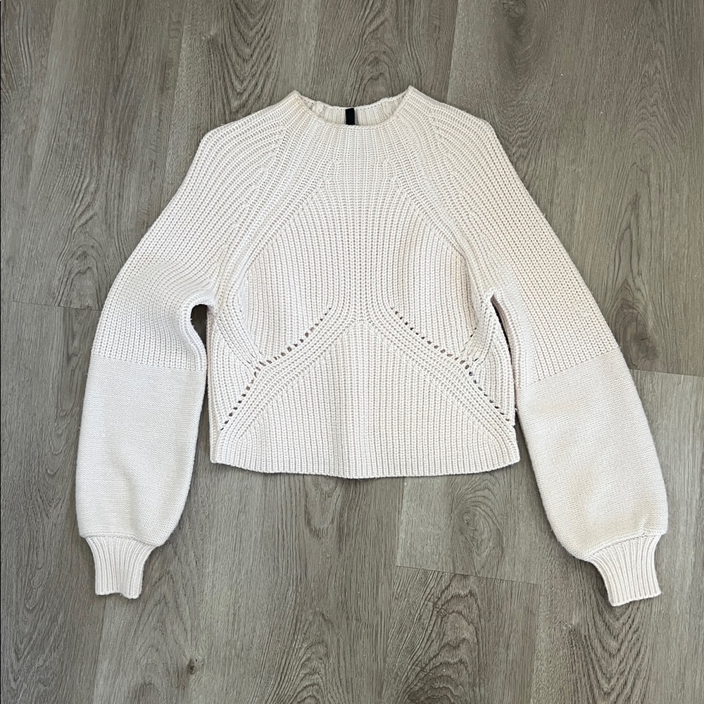 Marciano Ivory Knit Cardigan